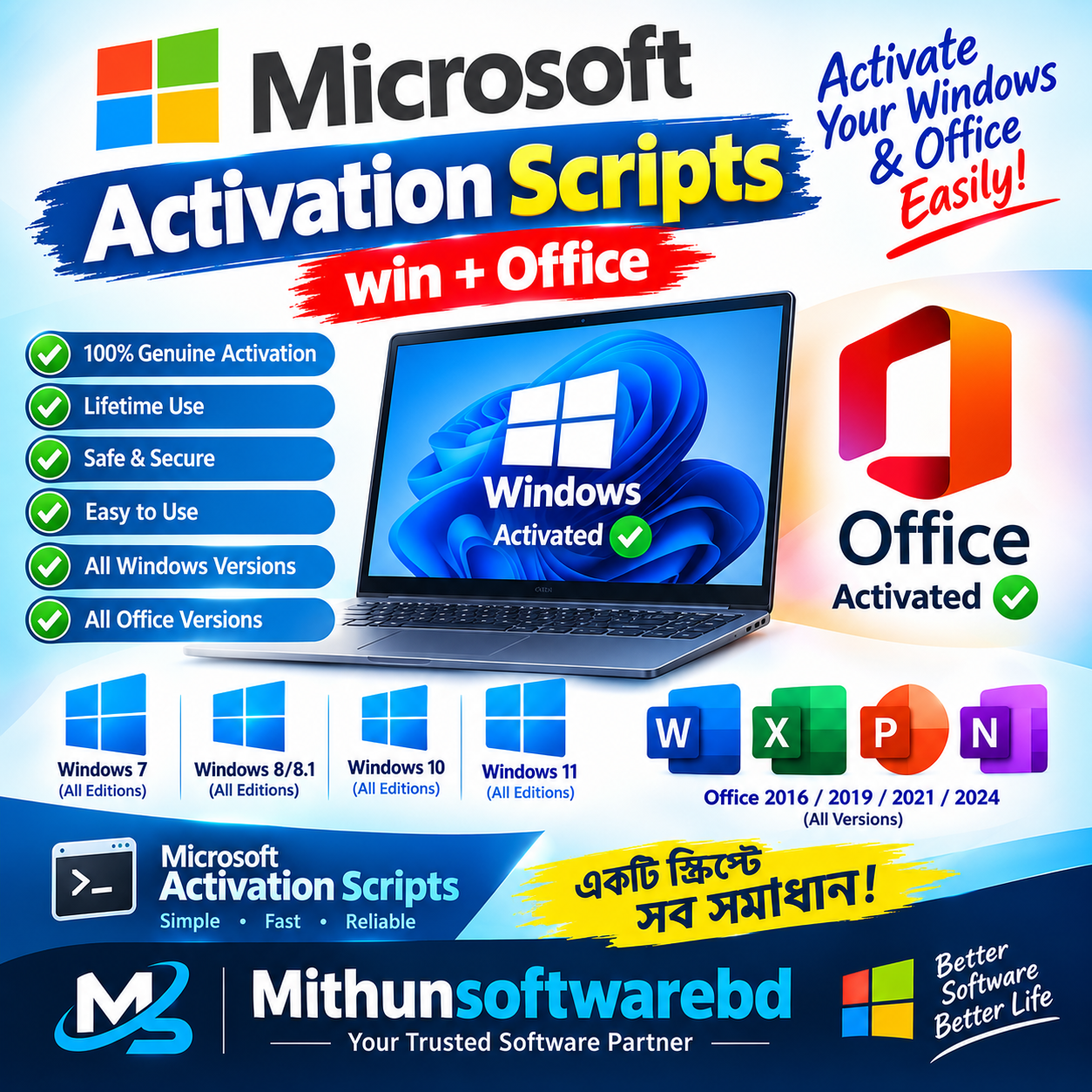 Microsoft Activation Scripts 3.12